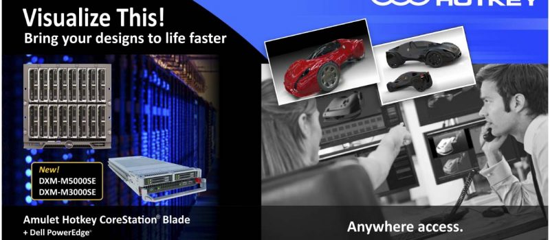 Amulet Hotkey Delivers World’s Highest-Performance High-Density Blade Workstation Solution