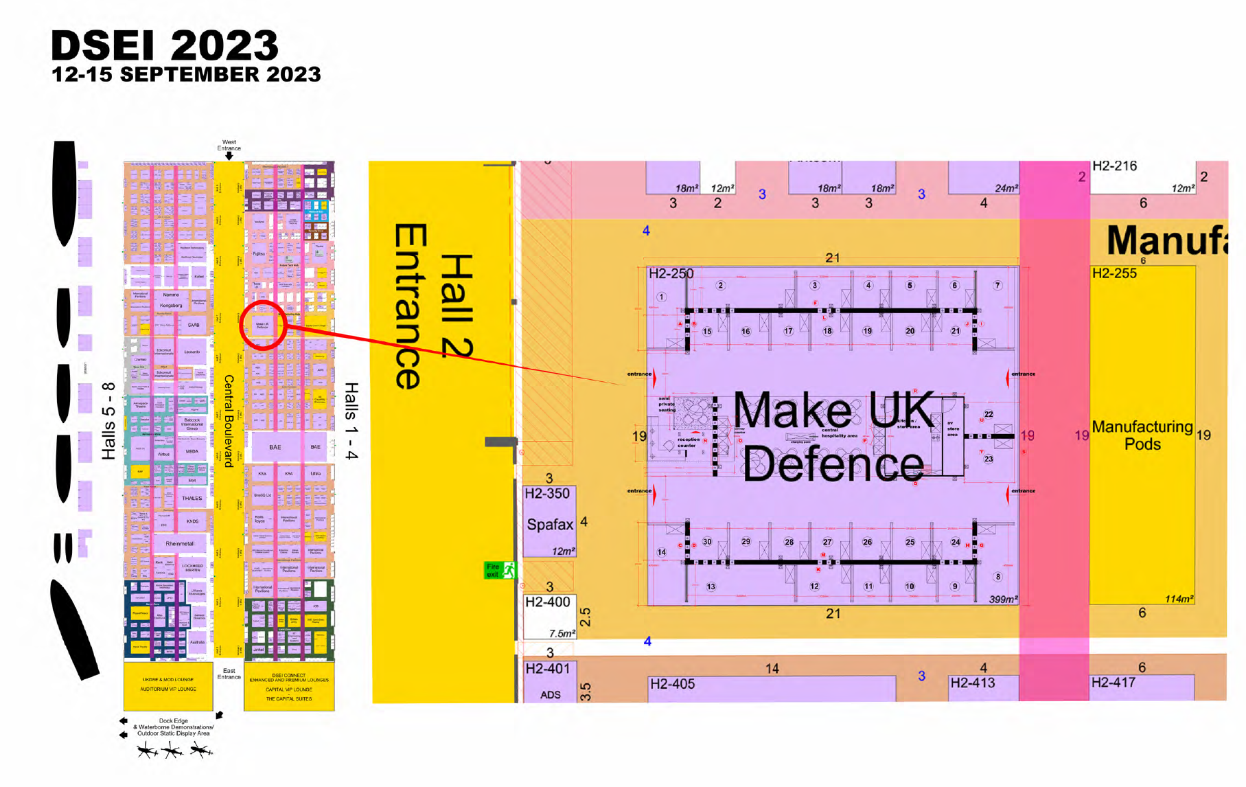 DSEI 2023 12 15 September Excel London Amulet Hotkey   DSEI Stand Location 